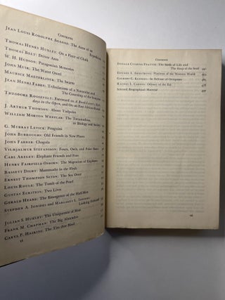 The Book of Naturalists: An Anthology of the Best Natural History (association copy)