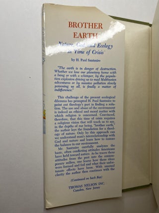 Brother Earth: Nature, God and Ecology in Time of Crisis