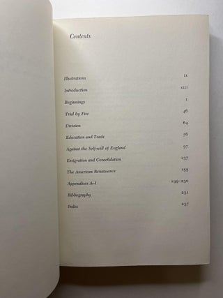 Concord: Climate for Freedom; Henry David Thoreau: Chronology (two books, association copy)