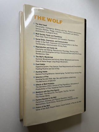 The Wolf: The Ecology and Behavior of an Endangered Species (inscribed to Durward Allen, with a signed copy of his Wolves of Minong: Their Vital Role in a Wild Community)