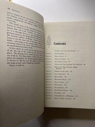 The Wolf: The Ecology and Behavior of an Endangered Species (inscribed to Durward Allen, with a signed copy of his Wolves of Minong: Their Vital Role in a Wild Community)
