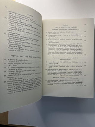 Peregrine Falcon Populations: Their Biology and Decline (inscribed to Durward Allen)