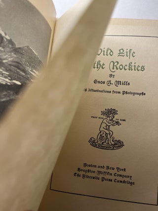 Wild Life on the Rockies (association copy)