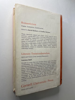 Thoreau as Romantic Naturalist: His Shifting Stance Toward Nature (signed)
