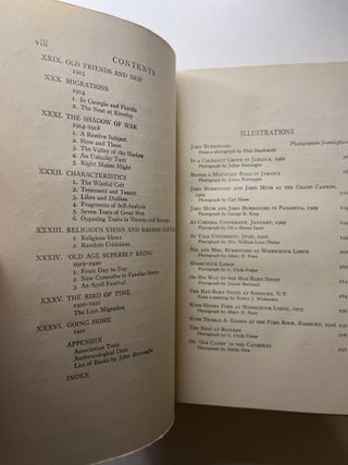 The Life and Letters of John Burroughs (with signed ALS from Barrus)