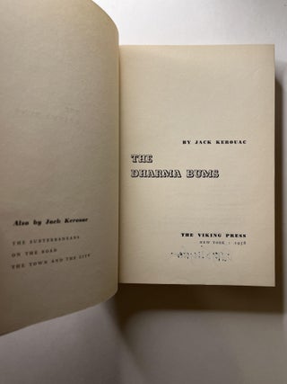 The Dharma Bums (signed by Snyder)