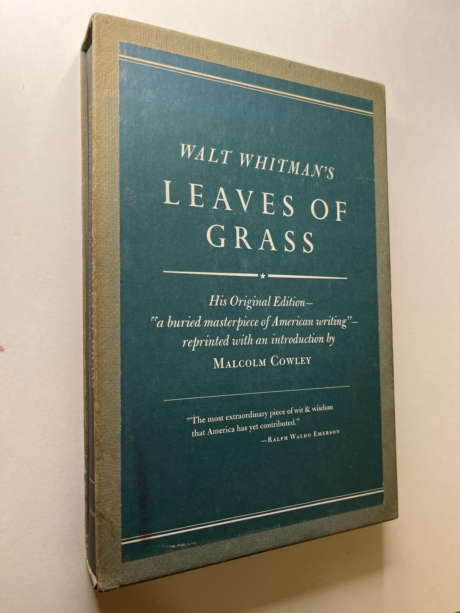 Walt Whitman's Leaves of Grass: The First 1855 Edition association