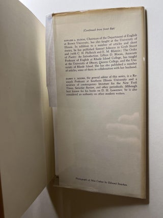 Willa Cather's Gift of Sympathy (and other Cather offprints)