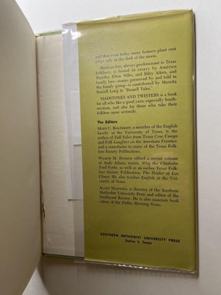 Madstones and Twisters (association copy)