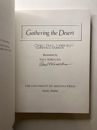 Gathering the Desert