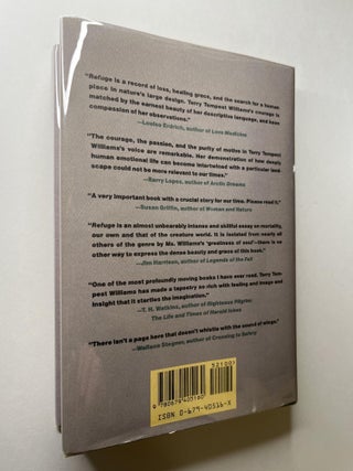 Refuge: An Unnatural History of Family and Place (association copy)