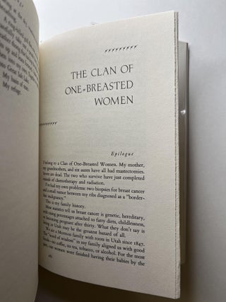 Refuge: An Unnatural History of Family and Place (association copy)