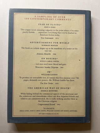 Rotten Reviews: A Literary Companion (Edward Abbey's copies, two volumes)