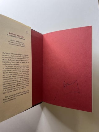 Rotten Reviews: A Literary Companion (Edward Abbey's copies, two volumes)