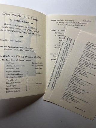 Thoreau: A Life of the Mind (signed)