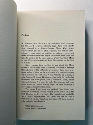 The Twelve Moons of the Year (his son's copy)