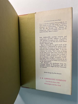 Homeland: A Report from the Country (inscribed to his son)