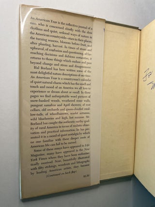 An American Year (inscribed to Robert Lawson, illustrator of Ferdinand)