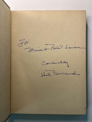 An American Year (inscribed to Robert Lawson, illustrator of Ferdinand)