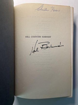 Hill Country Harvest (signed)