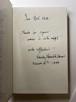 The Space Between: Literary Epiphany in the Work of Annie Dillard (signed with letter)