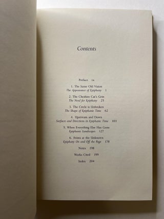 The Space Between: Literary Epiphany in the Work of Annie Dillard (signed with letter)
