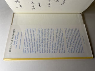 The Space Between: Literary Epiphany in the Work of Annie Dillard (signed with letter)