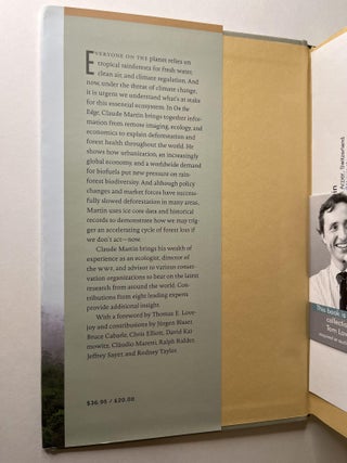 On the Edge: The State and Fate of the World's Tropical Rainforests (signed association copy with letter)