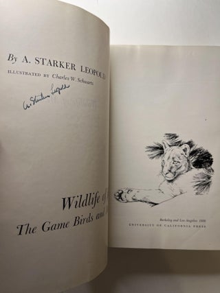 Wildlife of Mexico: The Game Birds and Mammals (signed)