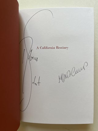 A California Bestiary (signed)
