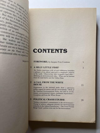 Footprints on the Planet: A Search for an Environmental Ethic (association copy)