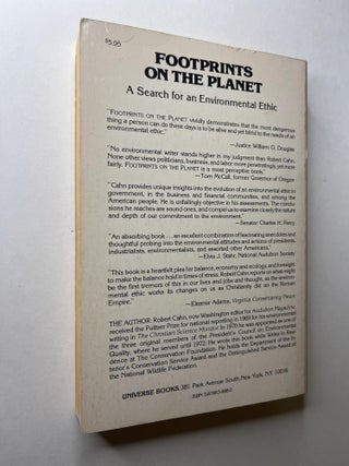 Footprints on the Planet: A Search for an Environmental Ethic (association copy)