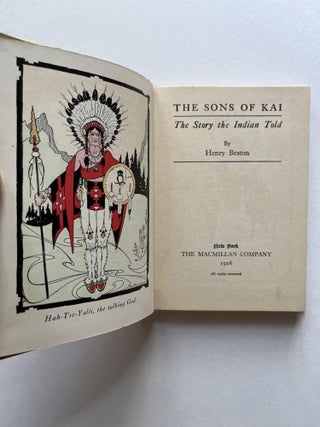 The Sons of Kai: The Story of the Indian Told (signed)