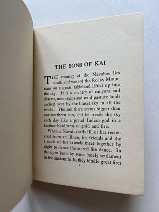 The Sons of Kai: The Story of the Indian Told (signed)
