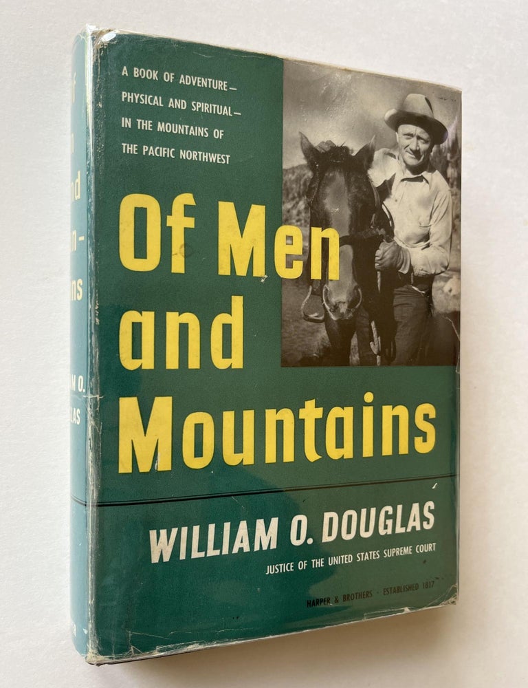 Item #1406 Of Men and Mountains (association copy). William O. Douglas, Johsel Namkung.