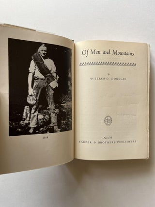 Of Men and Mountains (association copy)