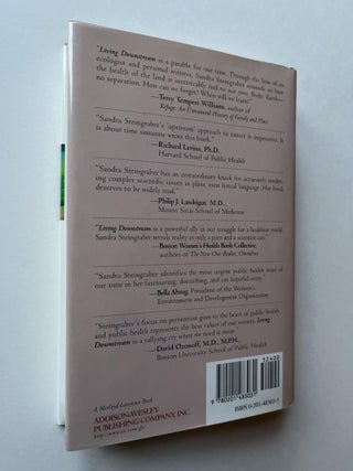 Living Downstream: An Ecologist Looks at Cancer and the Environment (signed)