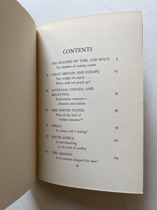 The Limits of the Earth (signed)