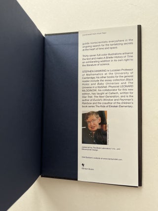 A Briefer History of Time (inscribed to Intel founder Gordon Moore)