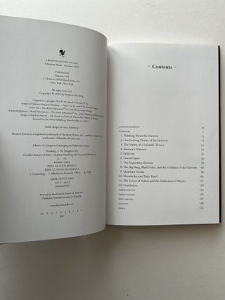 A Briefer History of Time (inscribed to Intel founder Gordon Moore)