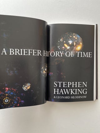 A Briefer History of Time (inscribed to Intel founder Gordon Moore)