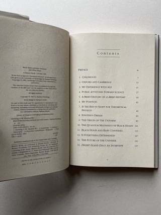 Black Holes and Baby Universes (inscribed to Intel founder Gordon Moore)