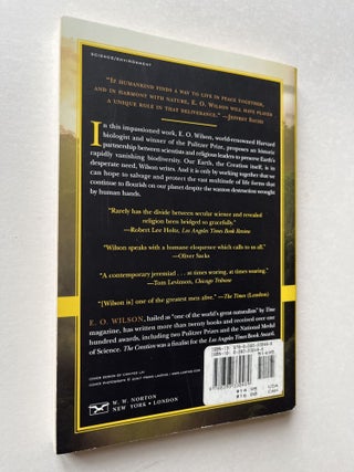 The Creation: An Appeal to Save Life on Earth (signed)