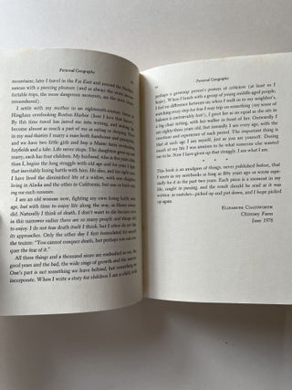 Personal Geography: Almost an Autobiography (signed)