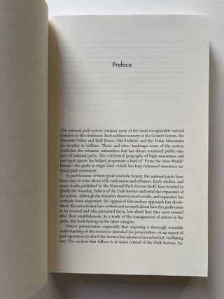 Preserving Nature in the National Parks: A History (USFS Chief Jack Ward Thomas's copy)