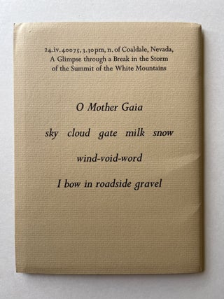 Good Wild Sacred (signed limited edition)