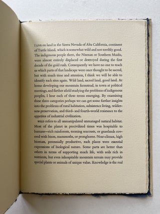 Good Wild Sacred (signed limited edition)