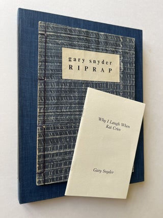 Item #1474 Riprap (signed association copy). Gary Snyder