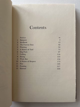 The Tree Farm: The Rebirth of a Forest and a Family (inscribed)