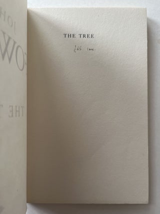 The Tree (inscribed to his mother-in-law)